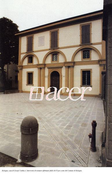 Bologna_Casa di Giosuè Carducci. Intervento di restauro effettuato dallo IACP per conto del Comune